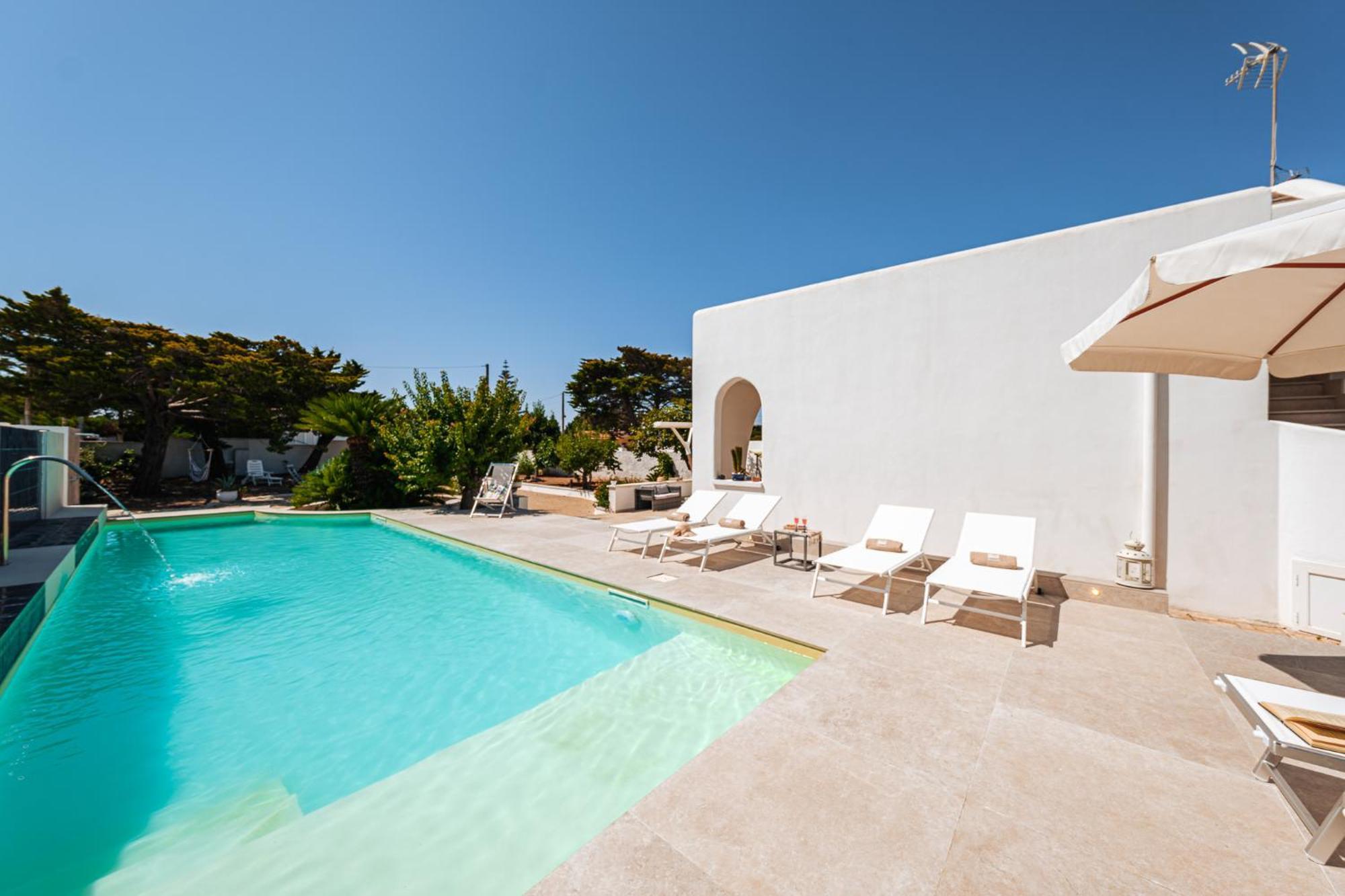 Helloapulia Villa Pool And Beach - 150Mt From The Sea Сан Фоча Екстериор снимка