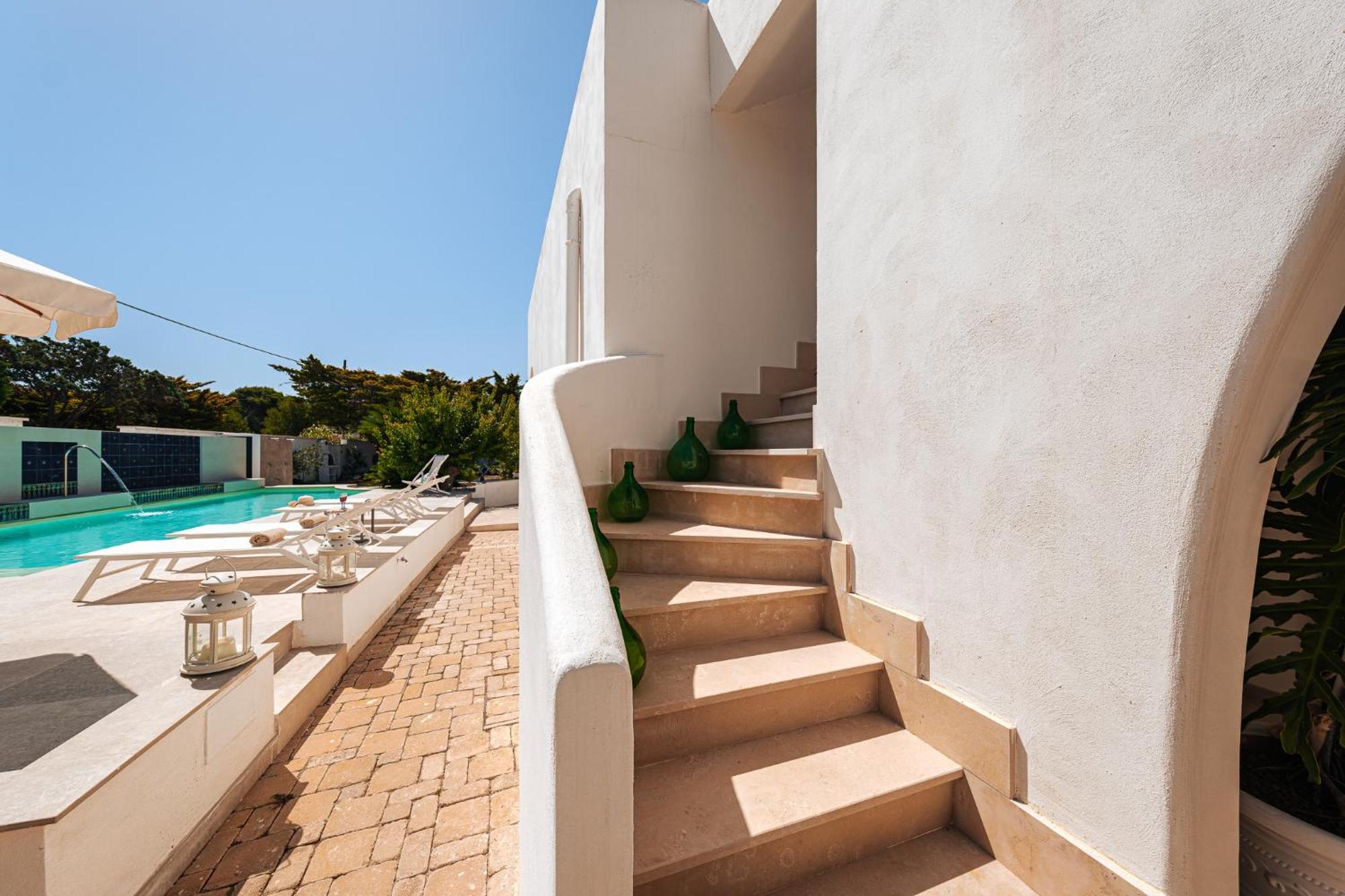 Helloapulia Villa Pool And Beach - 150Mt From The Sea Сан Фоча Екстериор снимка
