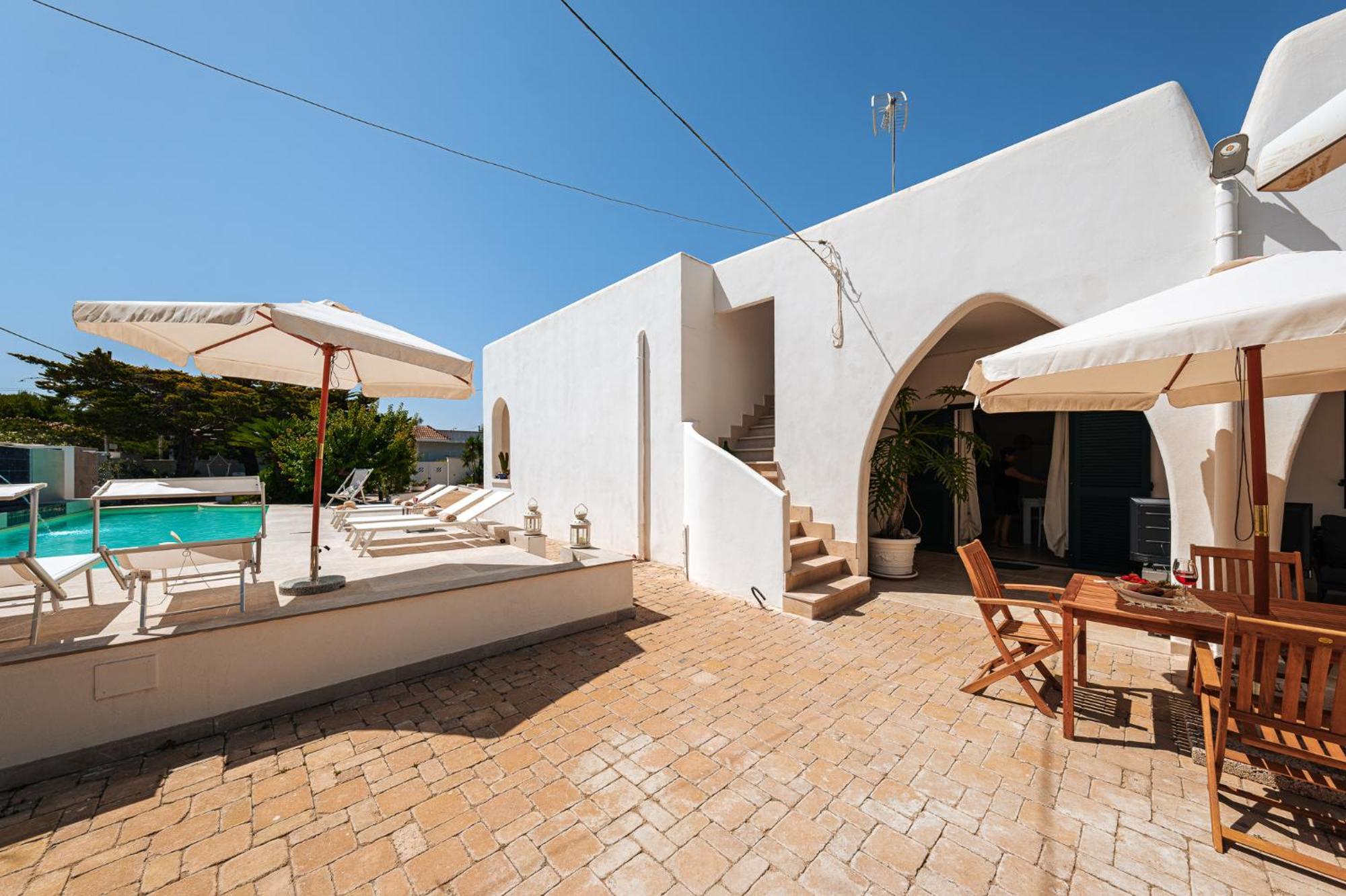 Helloapulia Villa Pool And Beach - 150Mt From The Sea Сан Фоча Екстериор снимка